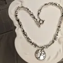 Чокер из гематита с подвеской