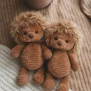 Вязанный ёжик