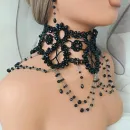 Колье "Милен Фармер"ручной работы.