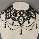 Колье "Милен Фармер"ручной работы.