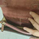 Женский кошелек из натуральной кожи