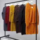 Костюм вязаный юбка и джемпер из премиальной итальянской пряжи 100%