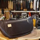 Поясная сумка из натуральной кожи