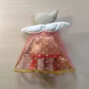 текстильная кукла Спящий ангел котенок