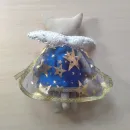 текстильная кукла Спящий ангел котенок