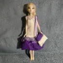 одежда, платье для куклы Эльзы из мультфильма "Холодное сердце"