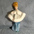 Одежда, пончо для куклы Анны из мультфильма "Холодное сердце"