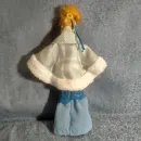 Одежда, пончо для куклы Анны из мультфильма "Холодное сердце"