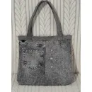 Сумка-шопер джинсовая (апсайклинг)