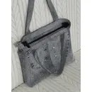 Сумка-шопер джинсовая (апсайклинг)