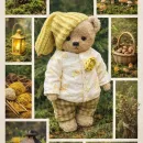 Коллекционный мишка Тедди «Гном из лесной сказки»