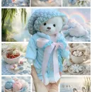 Коллекционный мишка Тедди «Небесный гномик»