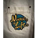 Авторская джинсовая рубашка