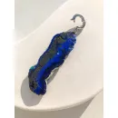 Кулон-подвеска из натурального азурита «Горный ручей» ручной работы