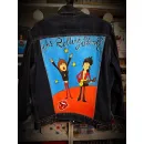 Авторская куртка, ручная роспись.