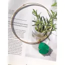 Колье-чокер с кулоном из натурального малахита ручной работы | Стильное колье с малахитовым кулоном