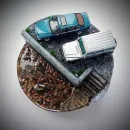 Диорама миниатюра в масштабе 1 64