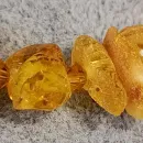 Колье из янтаря