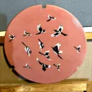 Стол журнальный, ручная роспись