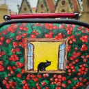 Сумка кросс-боди ( кот в окне)