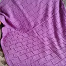 Детский шерстяной плед ручной вязки на заказ