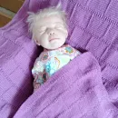 Детский шерстяной плед ручной вязки на заказ