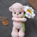 Мишка с цветочком