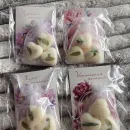 Аромасаше-сердечки из соевого воска с авторским ароматом