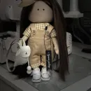 Интерьерная кукла ручной работы