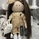 Интерьерная кукла ручной работы