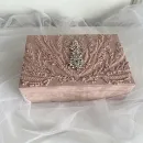 Шкатулка для украшений, розовая