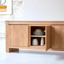 Буфет - комод из массива дерева 210 см IDEN