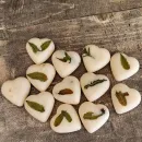 Аромасаше-сердечки из соевого воска с авторским ароматом