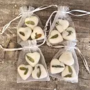 Аромасаше-сердечки из соевого воска с авторским ароматом