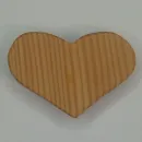 Сердечки из дерева для декора 10шт.