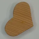 Сердечки из дерева для декора 10шт.