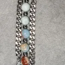 Обвес на сумку "Защита ангела" из ангелита и варисцита