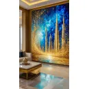 Картина маслом "Золотой город"