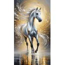 Картина маслом "Величие и блеск" (лошадь)