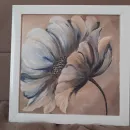 Картина маслом. Цветок