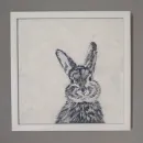 Картина маслом. Кролик