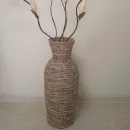 Ваза напольная плетёная