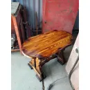 Стол садовый с лавкой из массива сосны