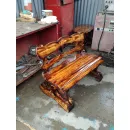 Стол садовый с лавкой из массива сосны