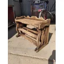 Обувница из массива сосны