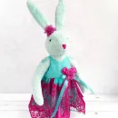 плюшевый зая ручной работы