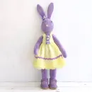 плюшевый зайка ручной работы