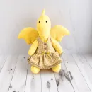 плюшевый дракончик ручной работы