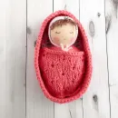 ляля в колыбельке ручная работа