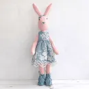 плюшевый зайка ручной работы